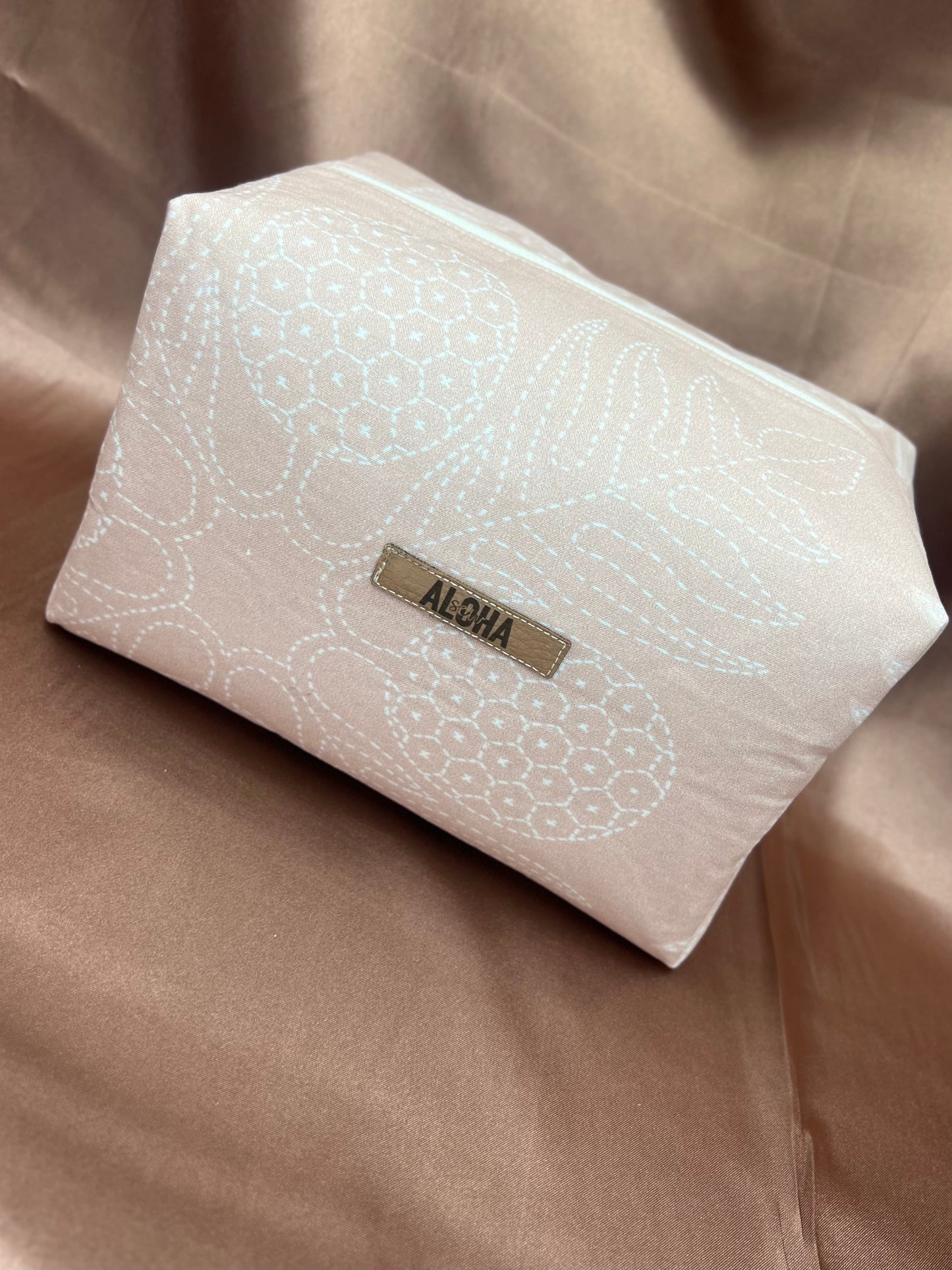 Large Box Pouch-Local artist prints